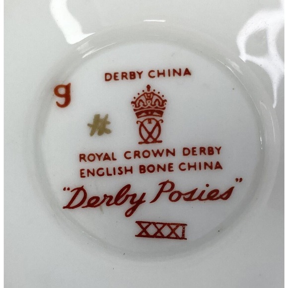 Royal Crown Derby POSIES Porcelain Small Oven Duchess Sweet Trinket Bowl, 5 3/8” - Picture 5 of 5